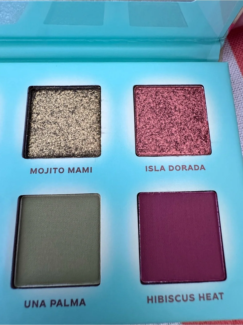 Princesa Del Caribe Pressed Pigment Palette